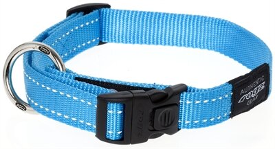 Rogz for dogs fanbelt halsband turquoise