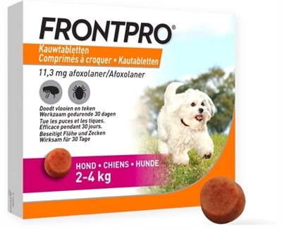 Frontline frontpro kauwtabletten