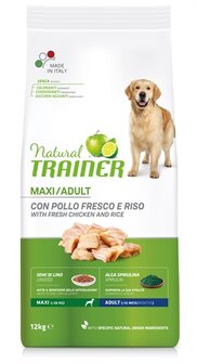 Natural trainer dog maxi adult chicken / rice