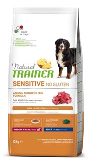 Natural trainer sensitive adult medium lamb glutenvrij