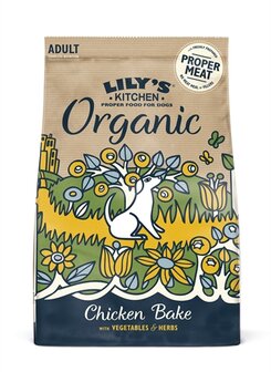 Lily&#039;s kitchen dog adult organic chicken bake