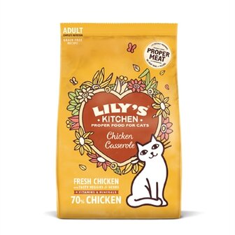 Lily&#039;s kitchen cat adult chicken casserole