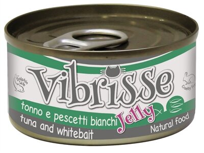 Vibrisse cat jelly tonijn / witvis