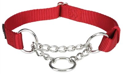 Trixie halsband hond premium choker rood