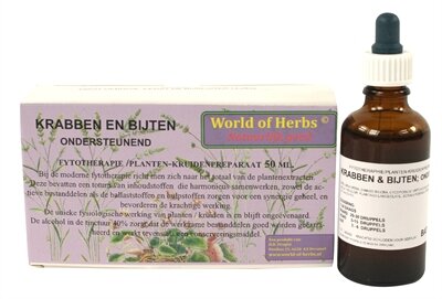 World of herbs fytotherapie krabben en bijten