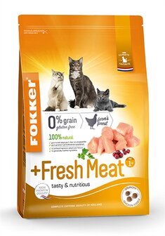 Fokker kat +fresh meat