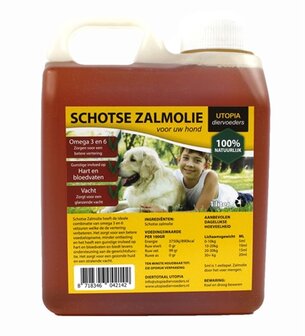 Schotse zalmolie naturel