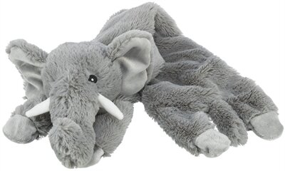 Trixie be eco hangende olifant hondenspeelgoed gerecycled pluche