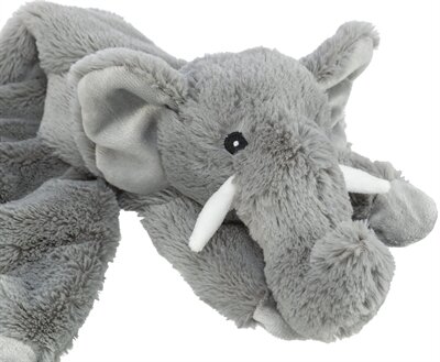 Trixie be eco hangende olifant hondenspeelgoed gerecycled pluche