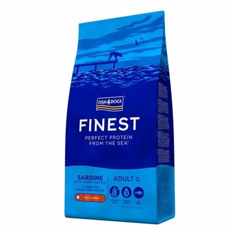 Fish 4 Dogs Finest Sardine Adult Large Bite