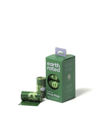 Earth rated poepzakjes lavendel gerecycled