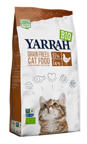 Yarrah cat sterilised grain free