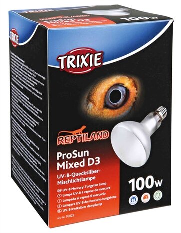 Trixie reptiland prosun mixed d3 uv-b lamp zelfstartend