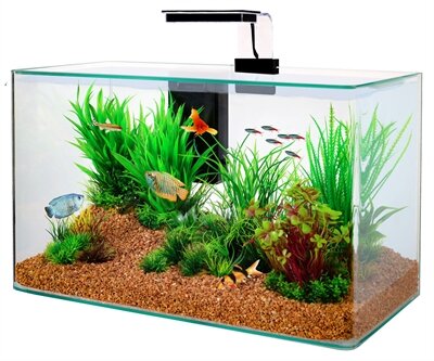 Zolux aquarium clear kit zwart