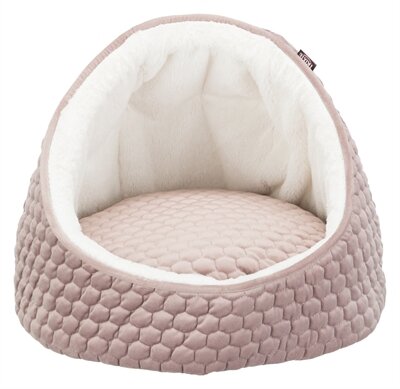 Trixie kattenmand iglo livia roze / creme