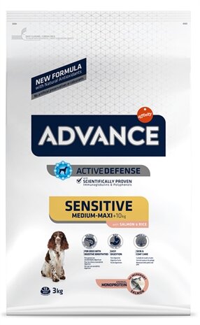 Advance sensitive salmon / rice