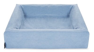 Bia bed cotton hoes voor hondenmand blauw