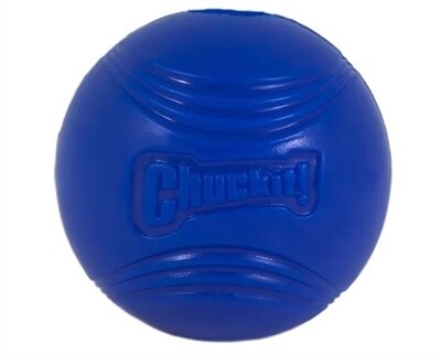 Chuckit super crunch bal blauw