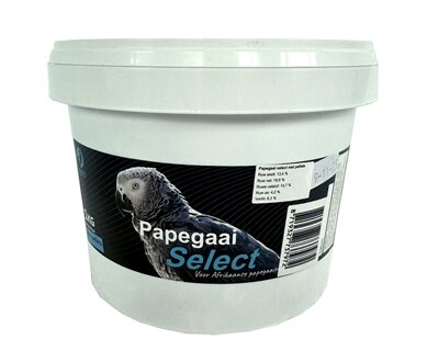 Hareco papegaai select met pellets