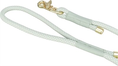 Trixie soft rope hondenriem saliegroen / mint