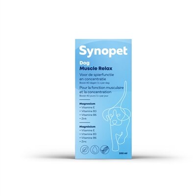 Synopet dog muscle relax