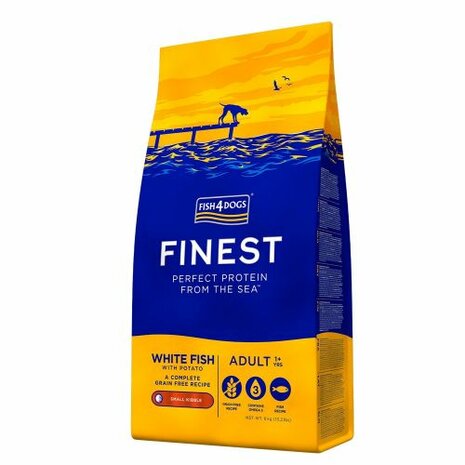 Fish 4 Dogs Finest Witvis Adult Large Bite