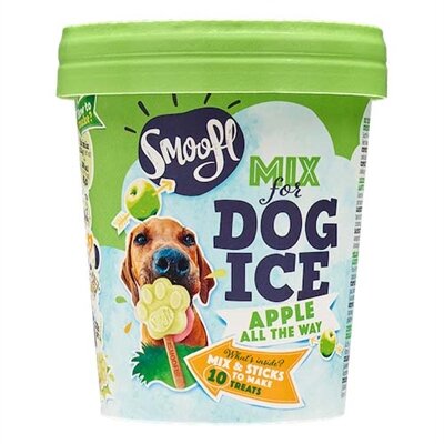 Smoofl ijsmix voor honden appel